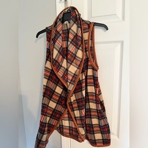 Plaid Vest